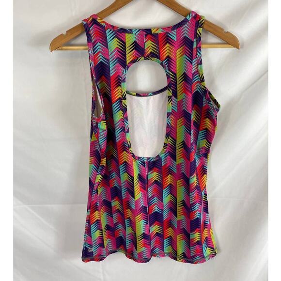 Fabletics Active Embra Keyhole Tank Top Multicolor Size Small - Picture 4 of 4